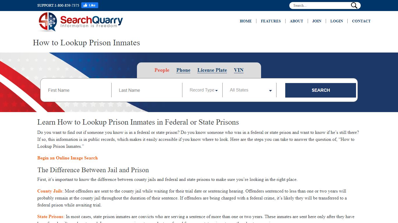 How to Lookup Prison Inmates | Locate Federal and State ... - SearchQuarry